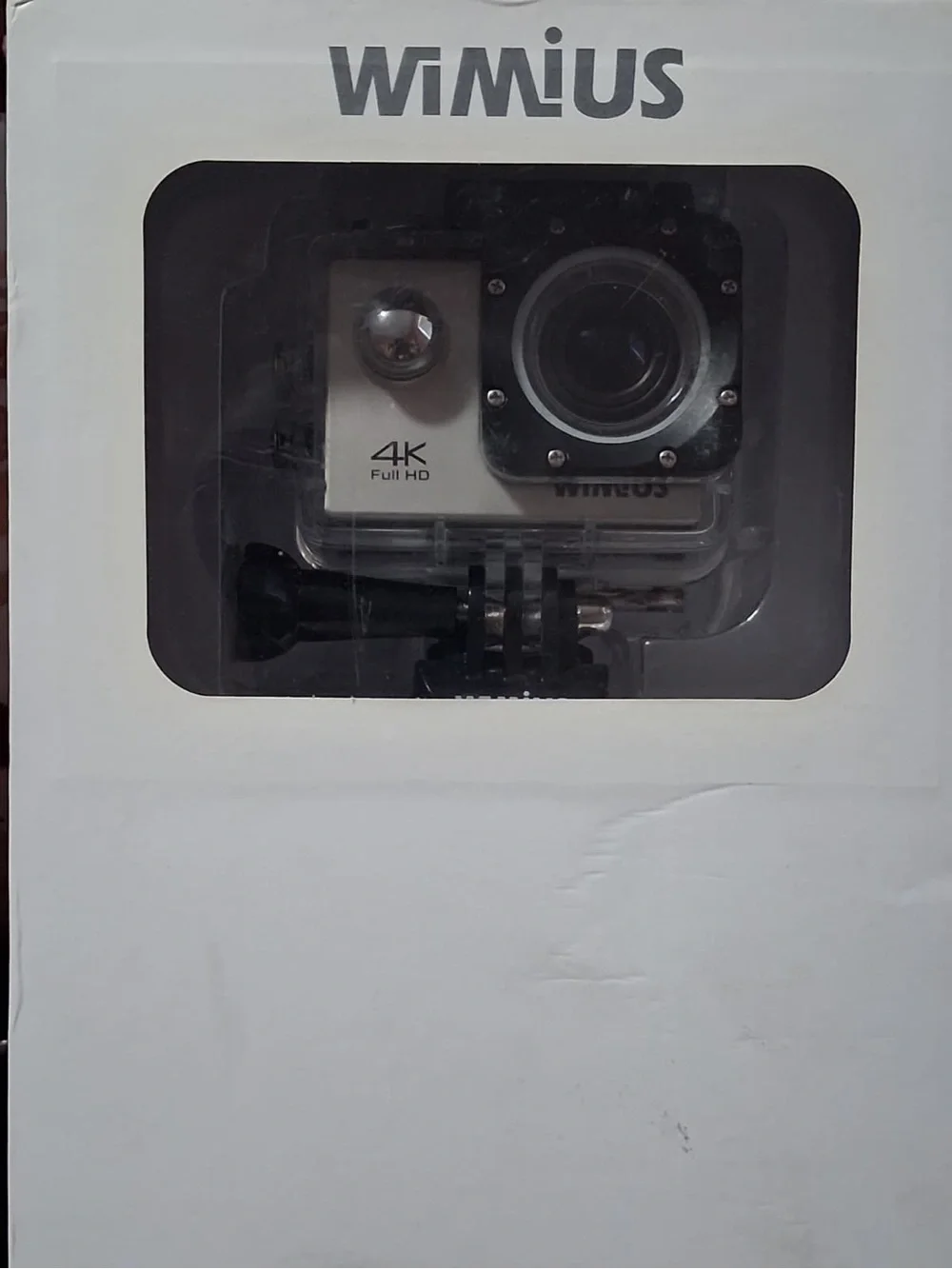 Action Cam Q1 4K Full HD Black - Waterproof Sports Camera